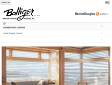 Tablet Screenshot of bolligerwindowfashionsportland.com